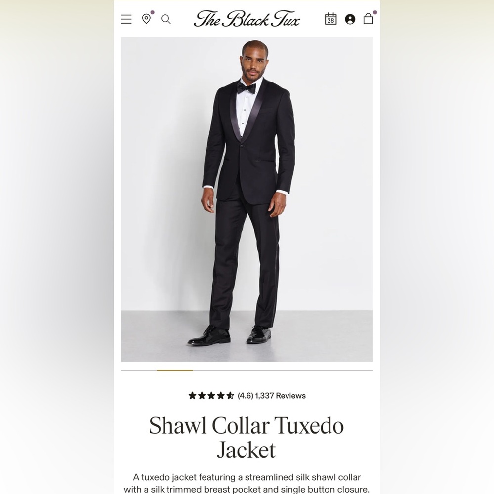 Classic Black Tuxedo